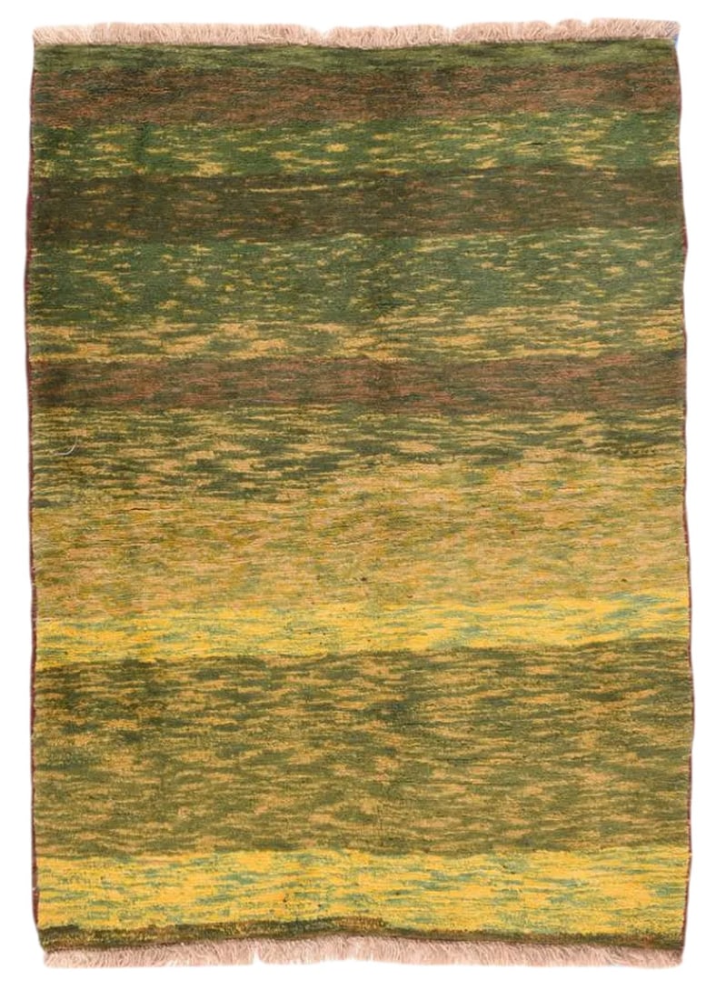 1950s Persian Gabbeh Rug-3"²5"³ × 5"²: Up for sale is a Semi-Antique Persian Gabbeh Rug, Size 3'5" x 5'0", Circa 1950's Condition: Alterations: Original Condition Unaltered Imperfections: Some Imperfections Condition Notes: Good Condition 