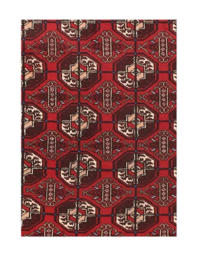Semi-Antique Persian Bokara Rug- 4"² × 5"²10"³ - 4