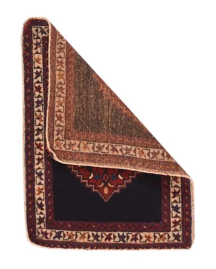 Fine Antique Persian Afshar Rug-1"²7"³ × 2"²2"³ - 2