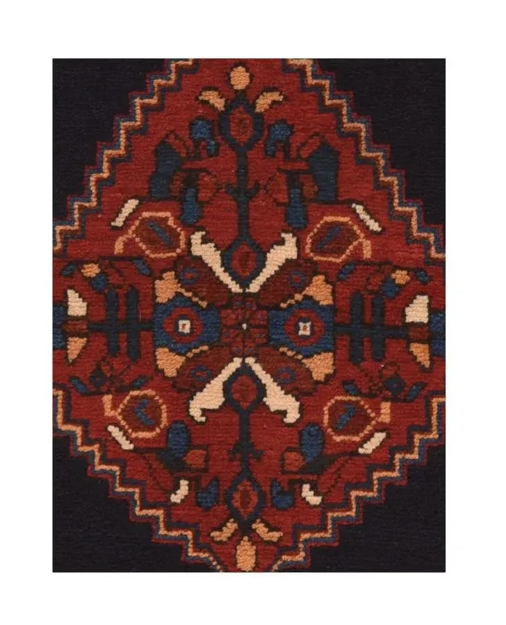 Fine Antique Persian Afshar Rug-1"²7"³ × 2"²2"³ - 4