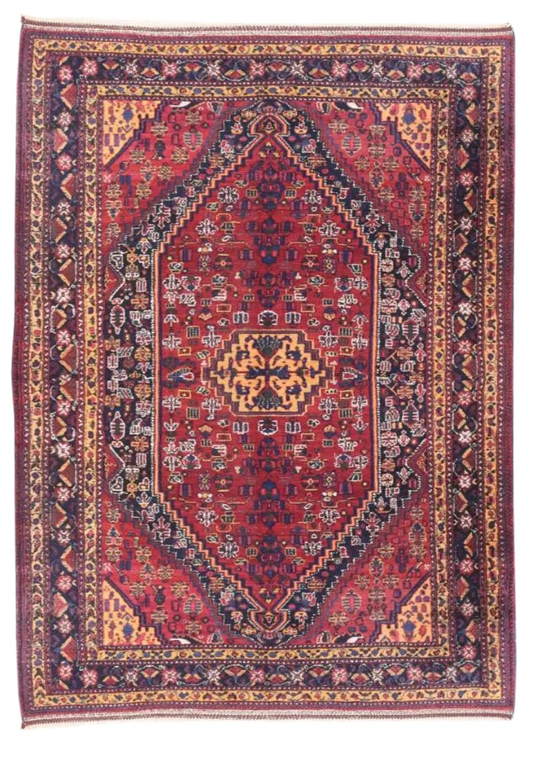 Antique Afshar Persian Rug-5"²3"³ × 7"²7"³ (1 of 12)
