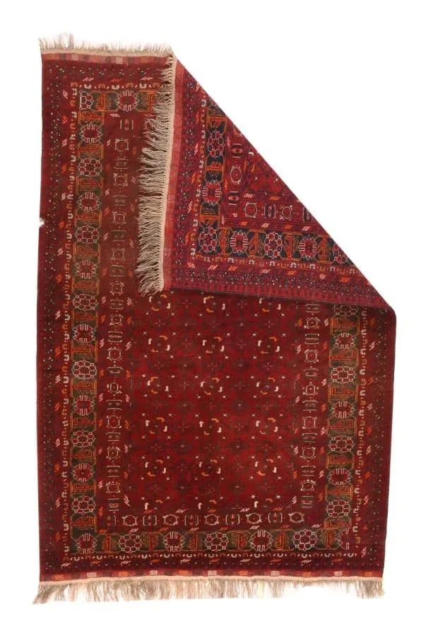 1940s Afghan Balouch Rug-4"²6"³ × 6"²5"³ - 2