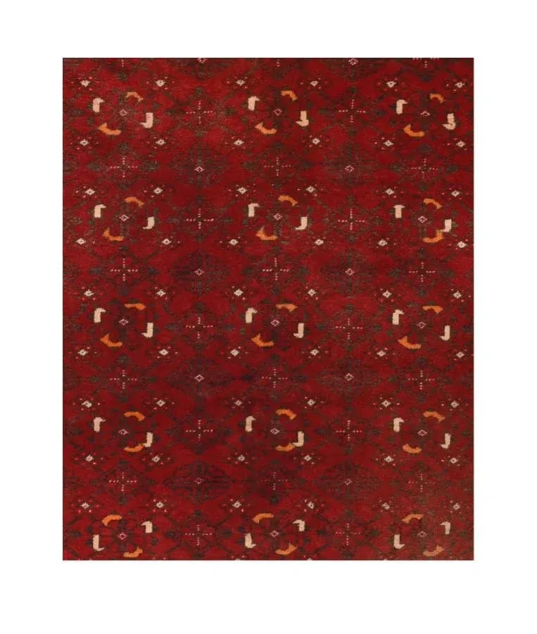 1940s Afghan Balouch Rug-4"²6"³ × 6"²5"³ - 3