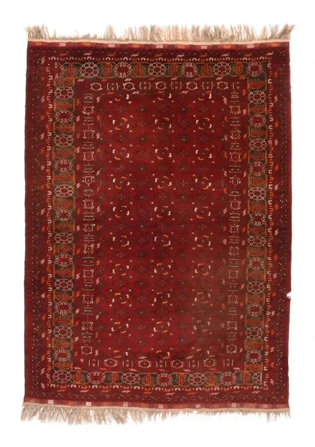 1940s Afghan Balouch Rug-4"²6"³ × 6"²5"³ - 4