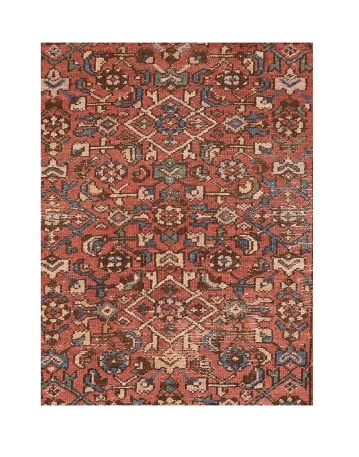 Persian Hammedan Rug-3"²7"³ × 6"²5"³ - 4