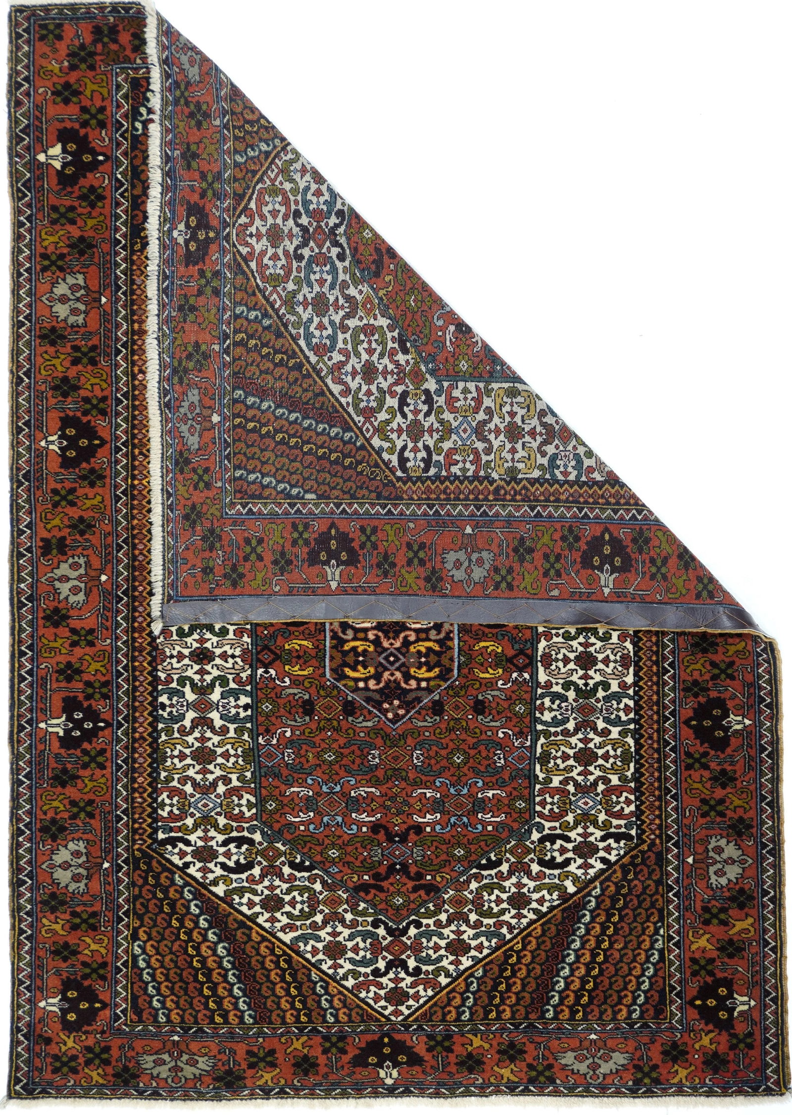1970s Ghashgaie Persian Rug-4"²3"³ × 6"² - 3