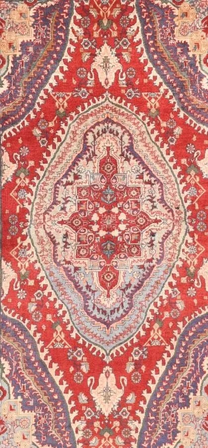 Semi Antique Hand Made Bidjar Persian Rug-4"²5"³ × 7"²7"³ - 4