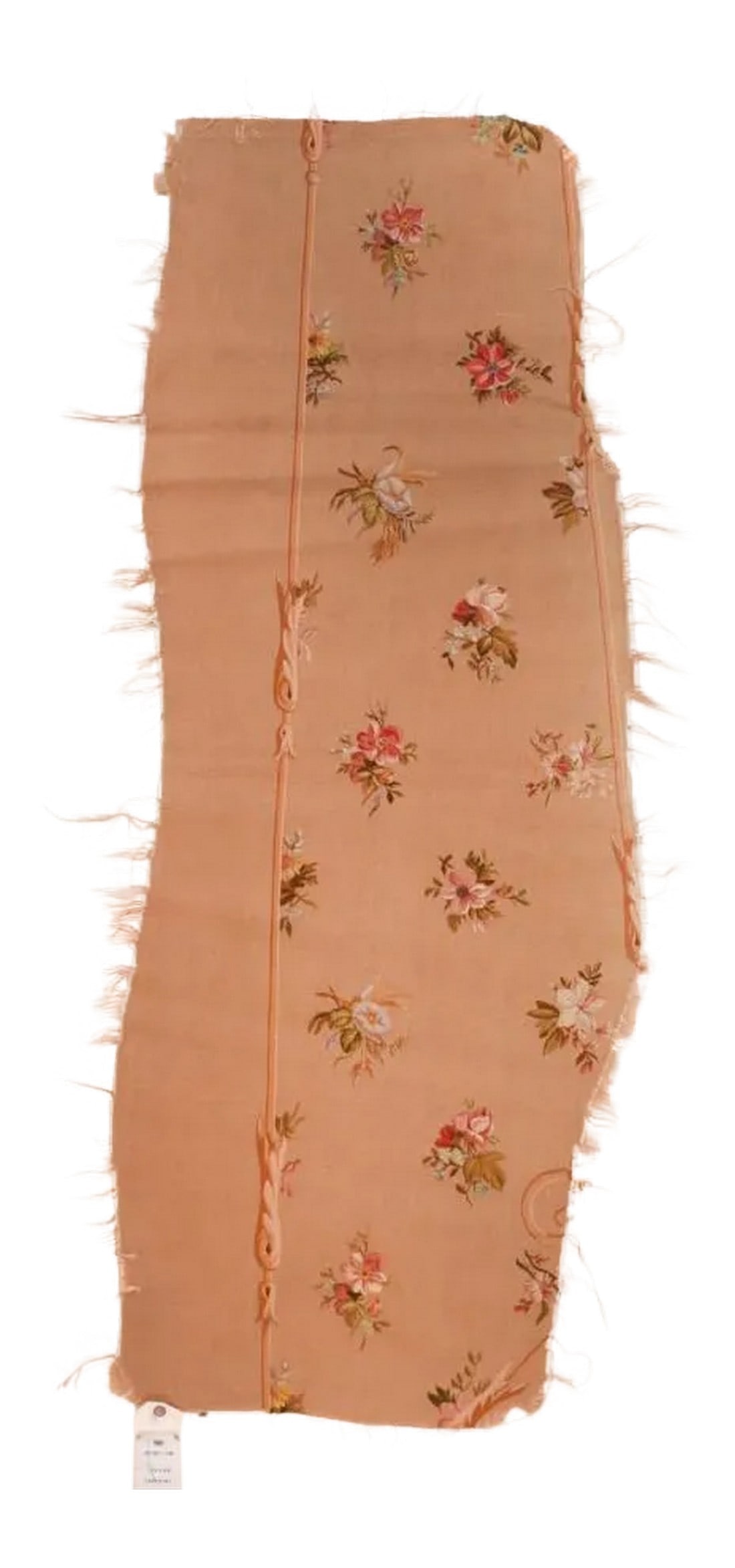 Antique Aubusson French Tapestry Cover Seat (1 of Pair): Extremly Fine Antique Aubusson French Tapestry Cover Seat, Hand Knotted, Circa 19th c Condition: Alterations: Original Condition Unaltered Imperfections: Some Imperfections Condition Notes: Good Condi