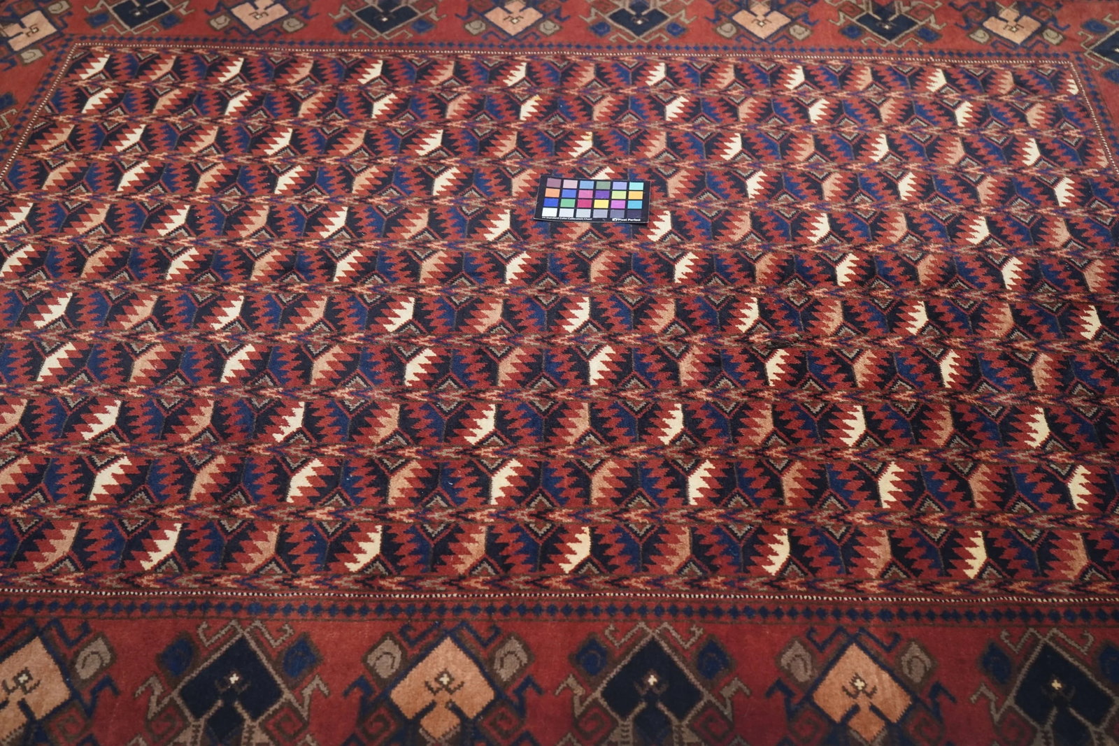 Semi Antique Hand Made Afghani Afghanestan Rug - 9