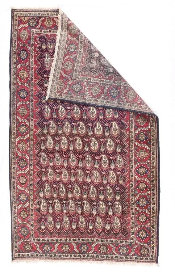 1930s Semi Handmade Mahal Persian Rug- 5"²1"³ × 8"²10"³ - 3