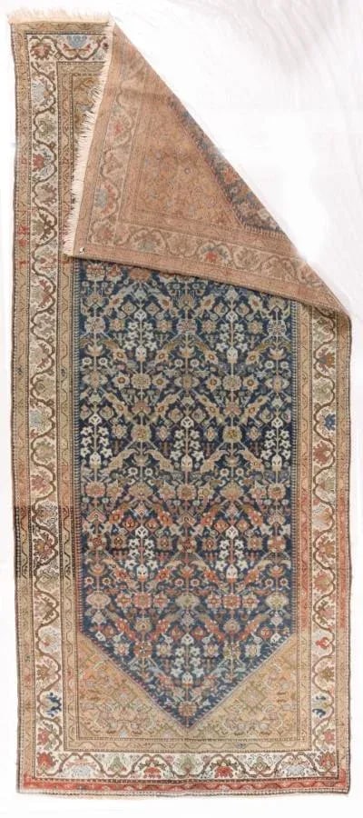 Antique Hand Made Malayer Persian Rug- 5"²3"³ × 12"² - 2