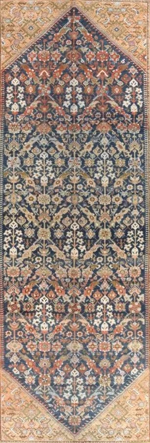 Antique Hand Made Malayer Persian Rug- 5"²3"³ × 12"² - 3