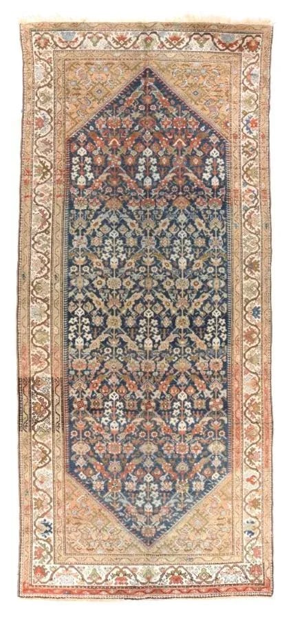 Antique Hand Made Malayer Persian Rug- 5"²3"³ × 12"² - 5