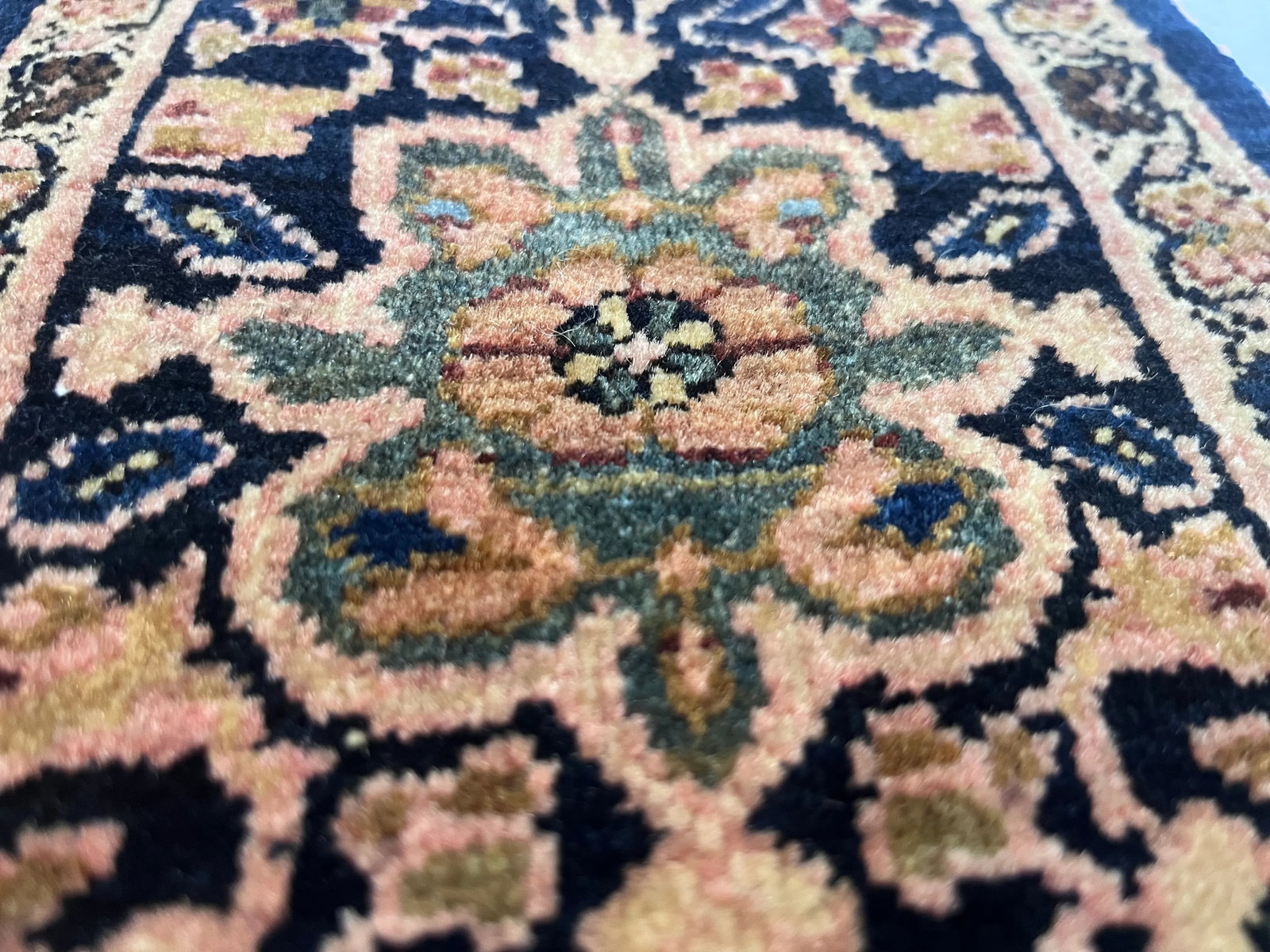 Fine Antique Persian Farahan Sarouk Rug 4'3" X 6'4" - 12