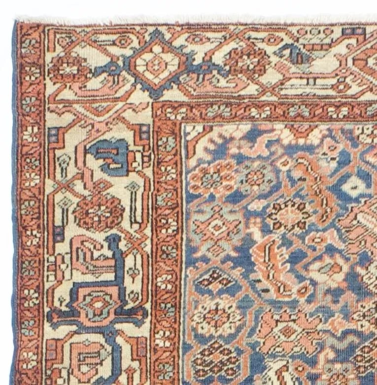 Antique Persian Heriz/Serapi Rug 4'5" X 5'7" - 3