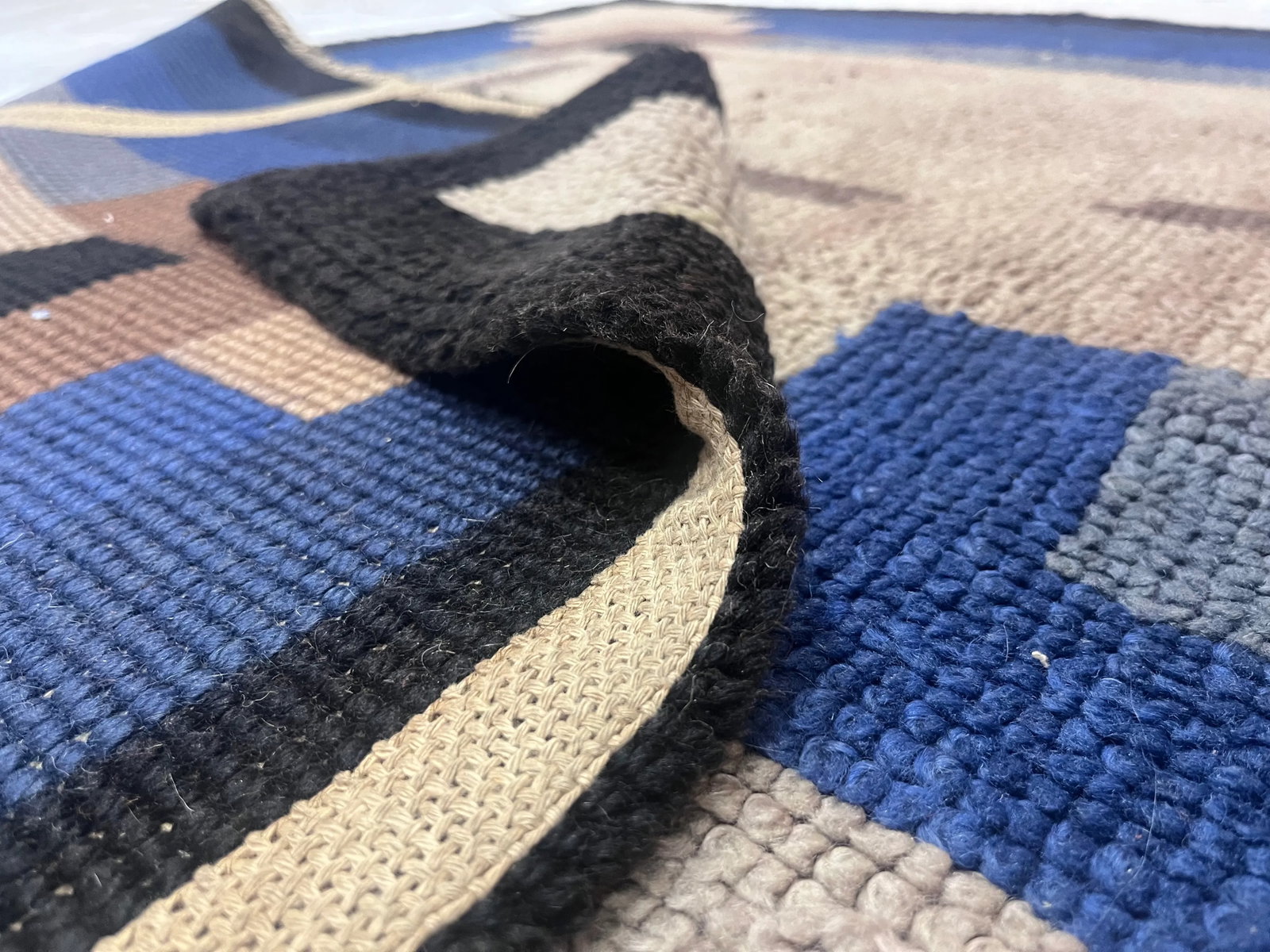 Fine Mid Century French Wool Rug 4'9" X 7'3" - 4