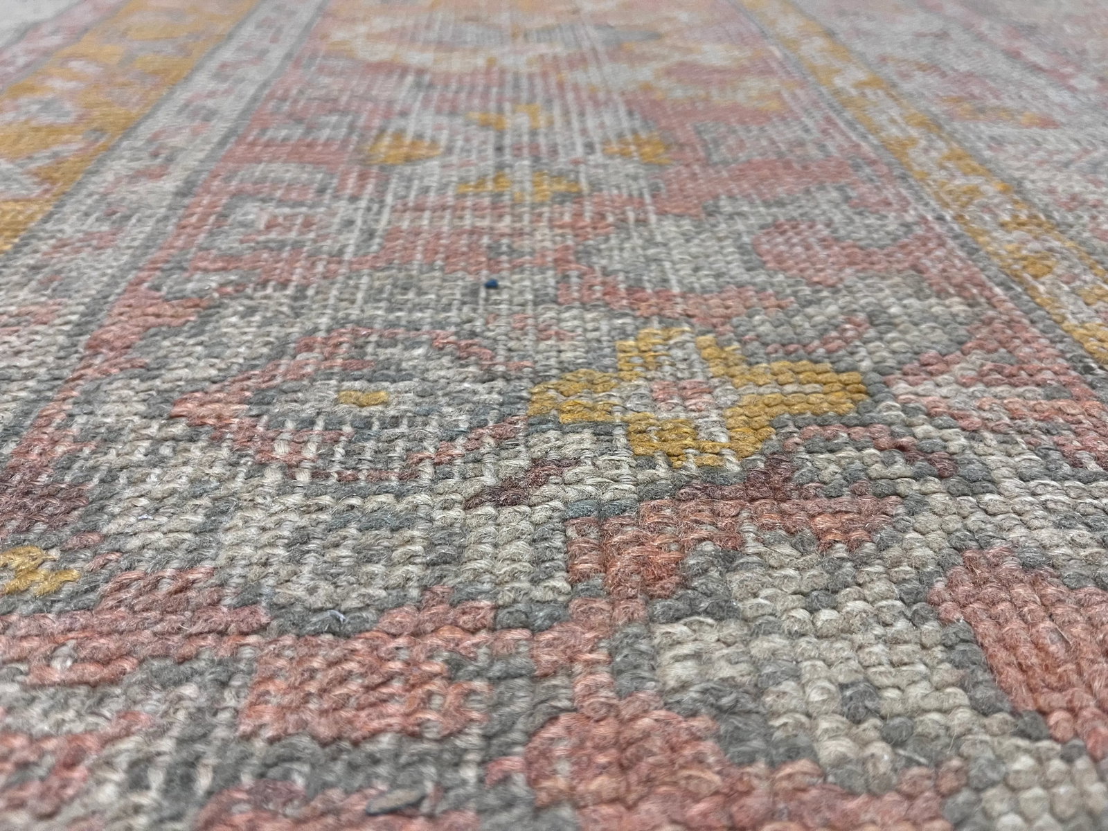 Fine Antique Turkish Oushak Rug 8'8" X 12' - 3