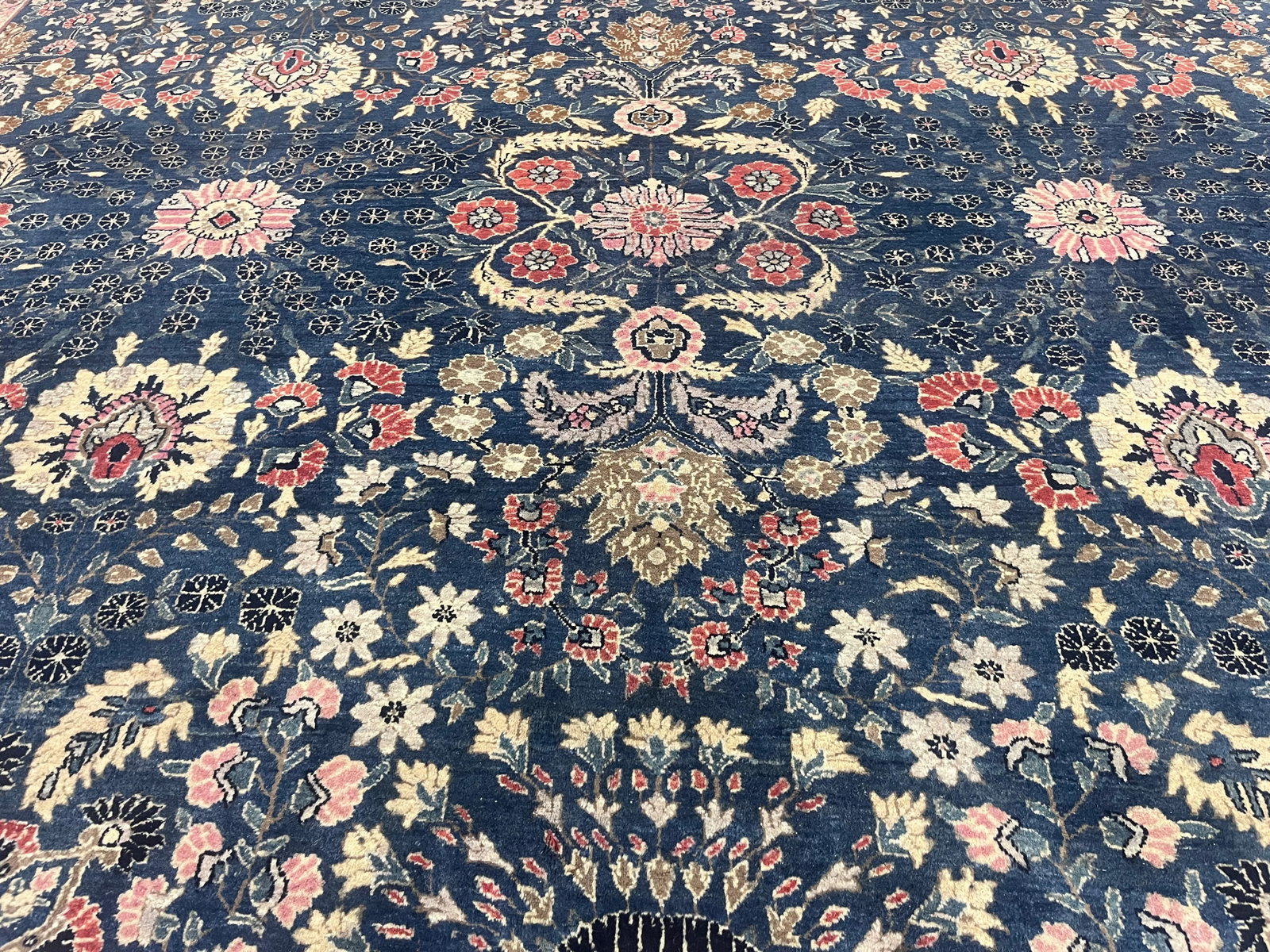 Fine Antique Persian Farahan Sarouk Rug 11'0" X 16'5" - 4
