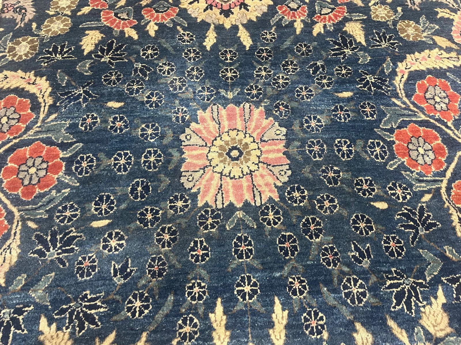 Fine Antique Persian Farahan Sarouk Rug 11'0" X 16'5" - 7
