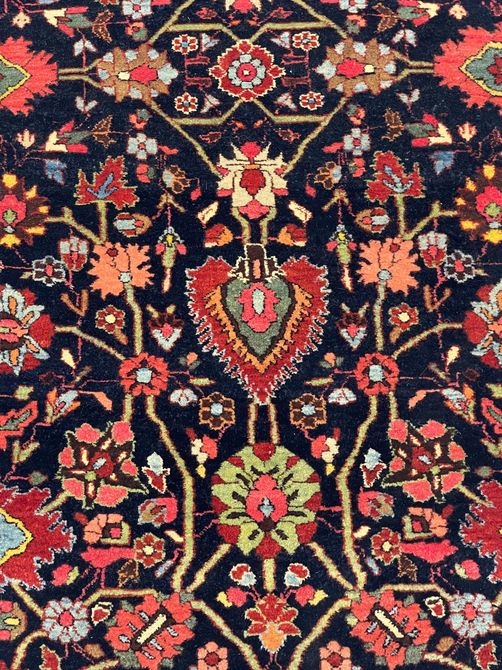 Antique Persian Bidjar Rug 3'7" X 5'2" - 4