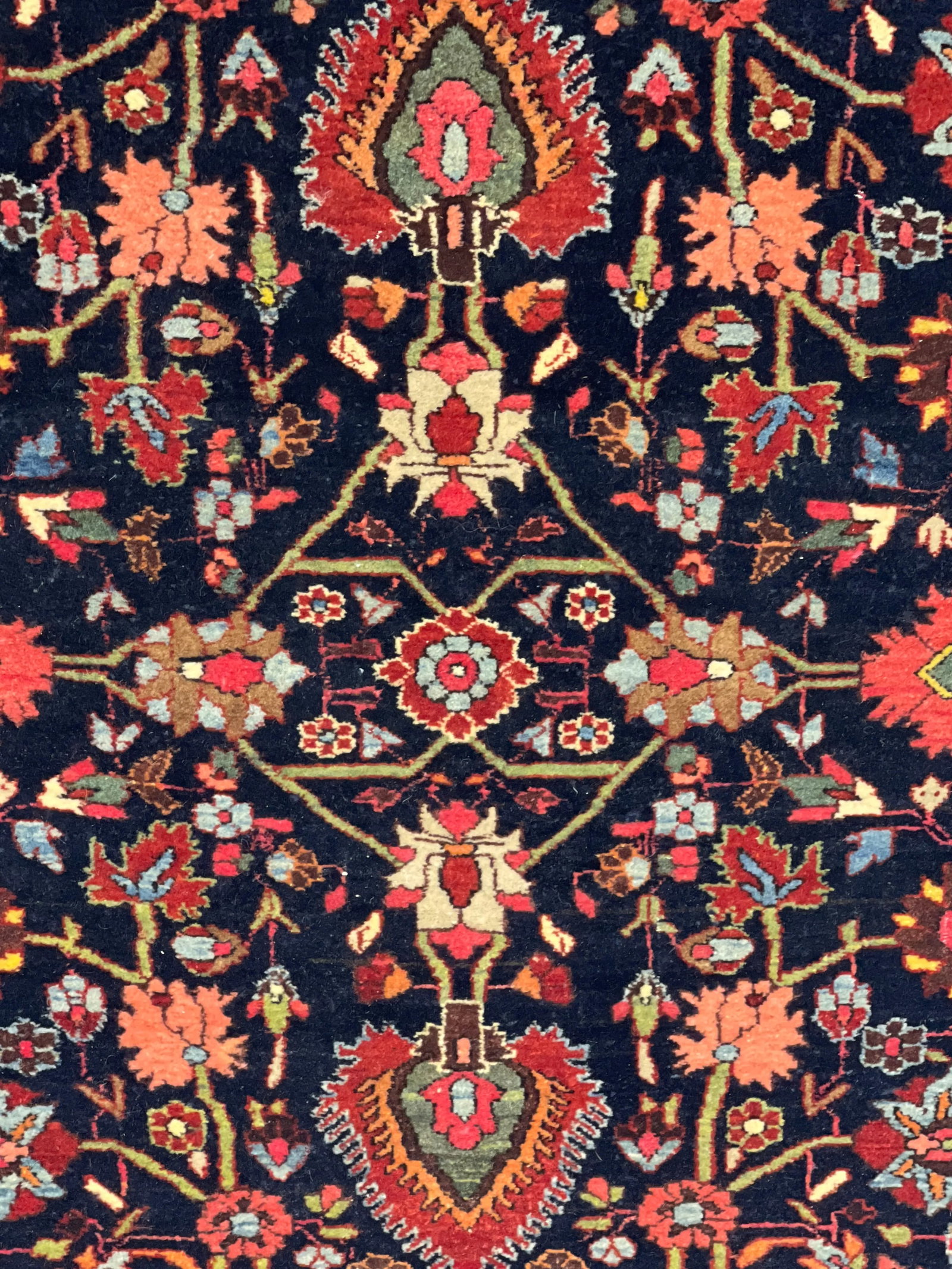 Antique Persian Bidjar Rug 3'7" X 5'2" - 7