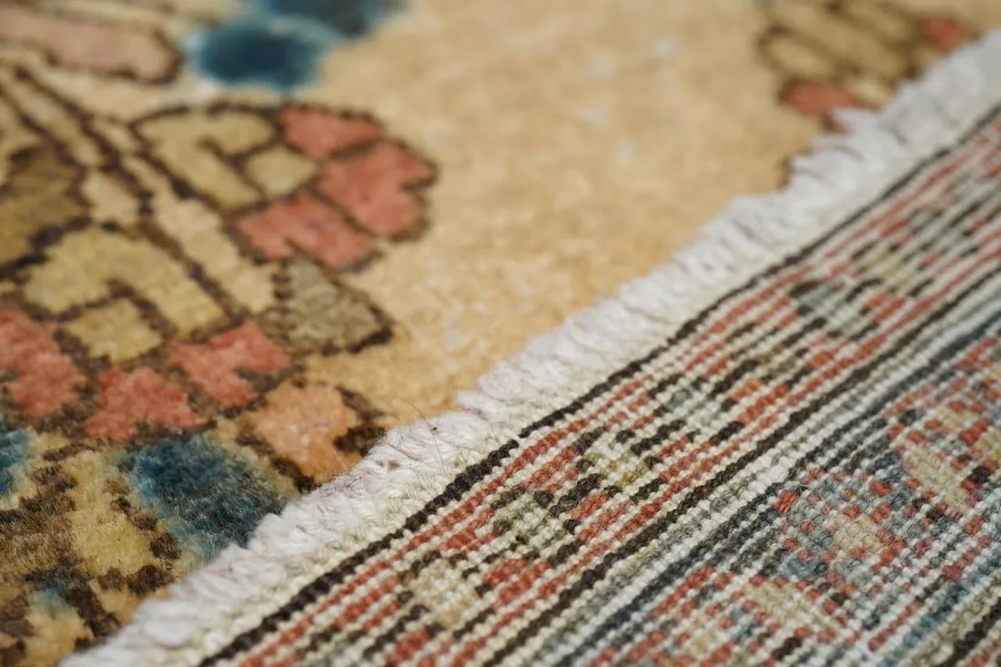 Vintage Persian Sarouk Rug 2'1" X 4'0" - 8