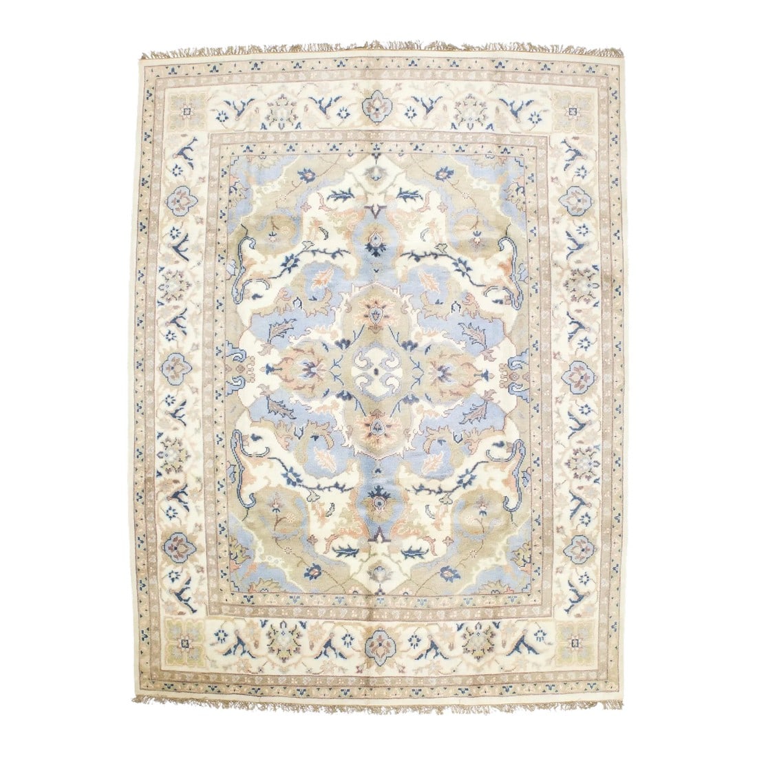 Fine Vintage Indo Kashan Rug 9'3" X 12'1" (1 of 6)