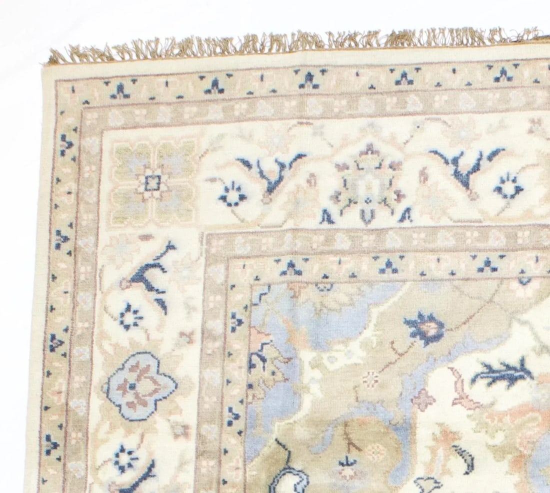 Fine Vintage Indo Kashan Rug 9'3" X 12'1" - 2