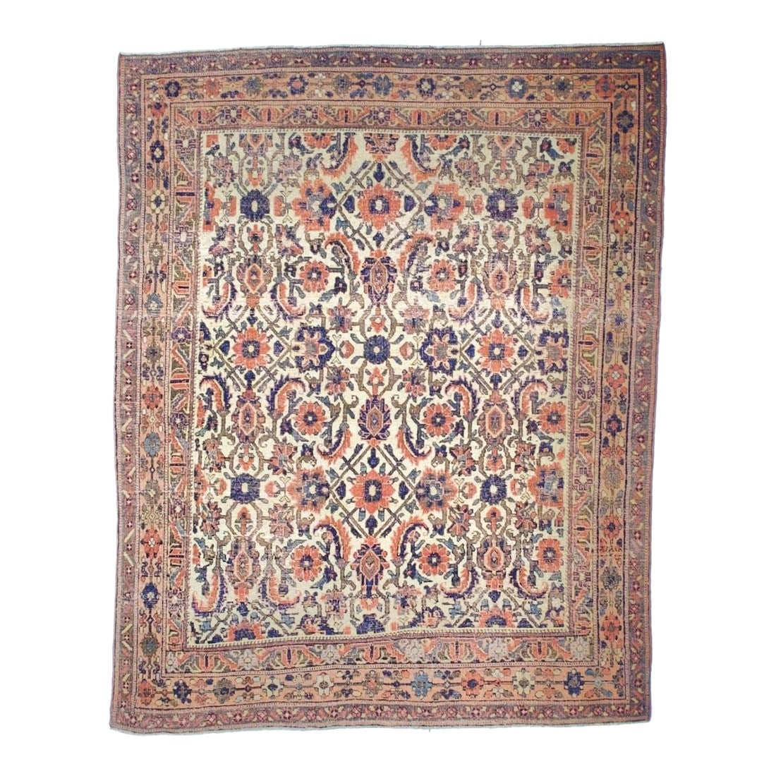 Antique Persian Afshar Rug 4'7" X 5'9": Antique Persian Afshar Rug 4'7" x 5'9". Refers to the tribes of SE Persia (Kerman Province) who weave a wide variety of styles, including Herati, boteh, medallion, textile, stripes, urban and