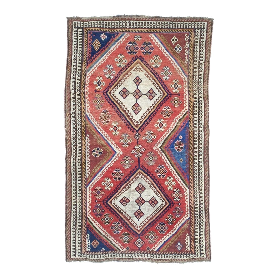 Fine Antique Persian Qashqai Rug 4'3" X 7'3" (1 of 9)
