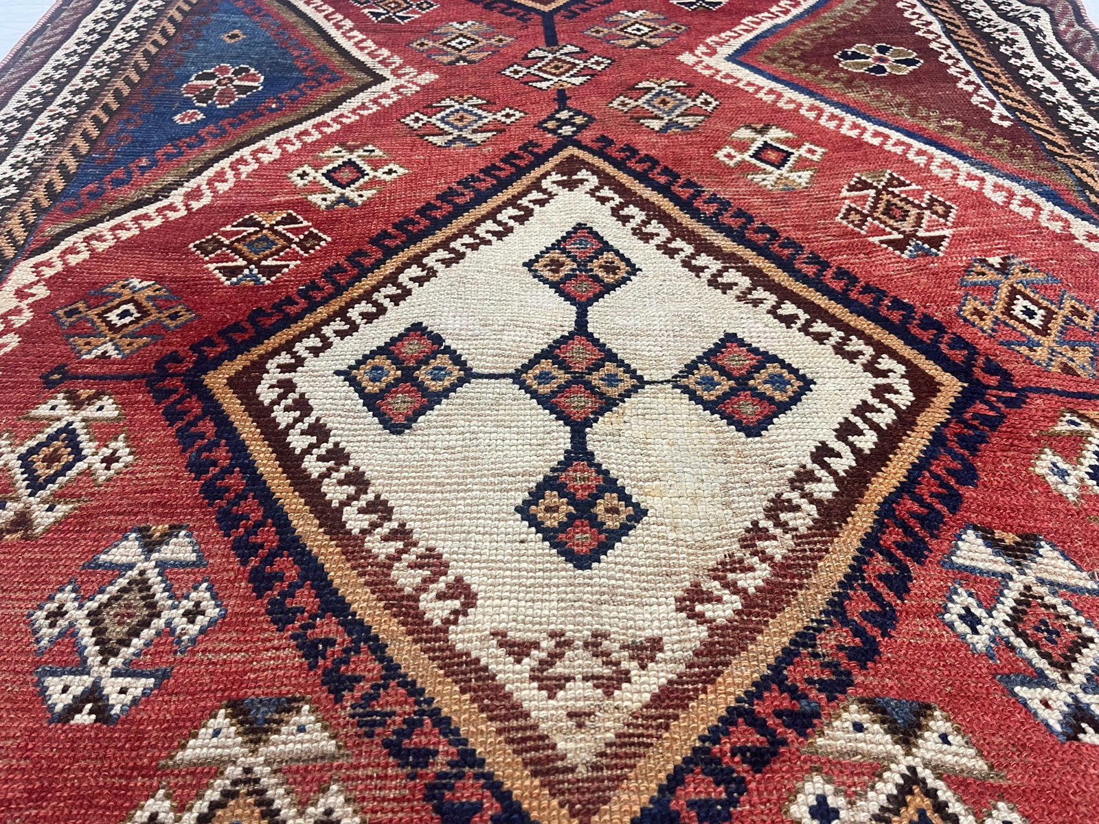 Fine Antique Persian Qashqai Rug 4'3" X 7'3" - 6