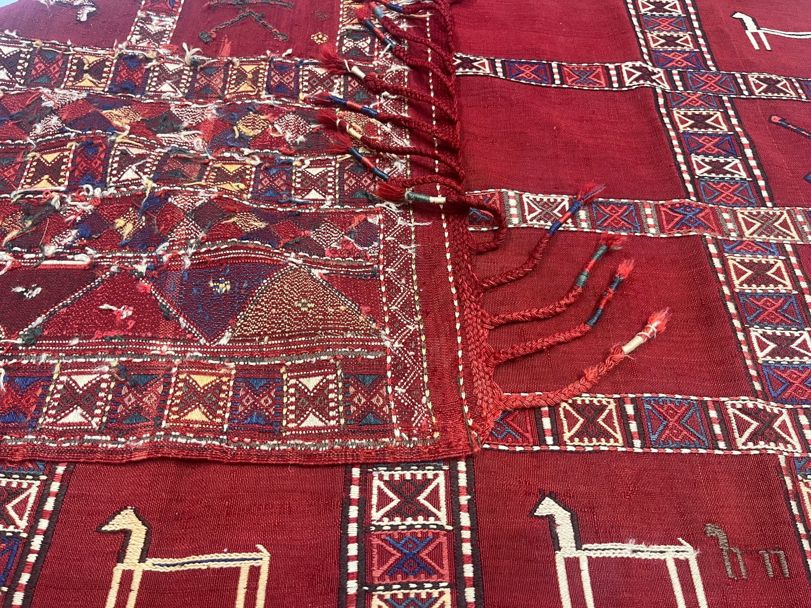 Antique Verneh Kilim Rug 5'7" X 7'0" - 6