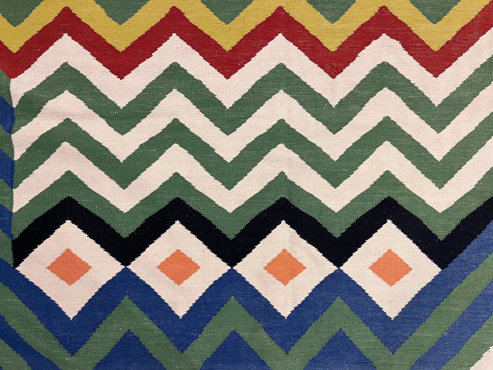 Fine Vintage Swedish Kilim Rug 10'10" X 16'6" - 4
