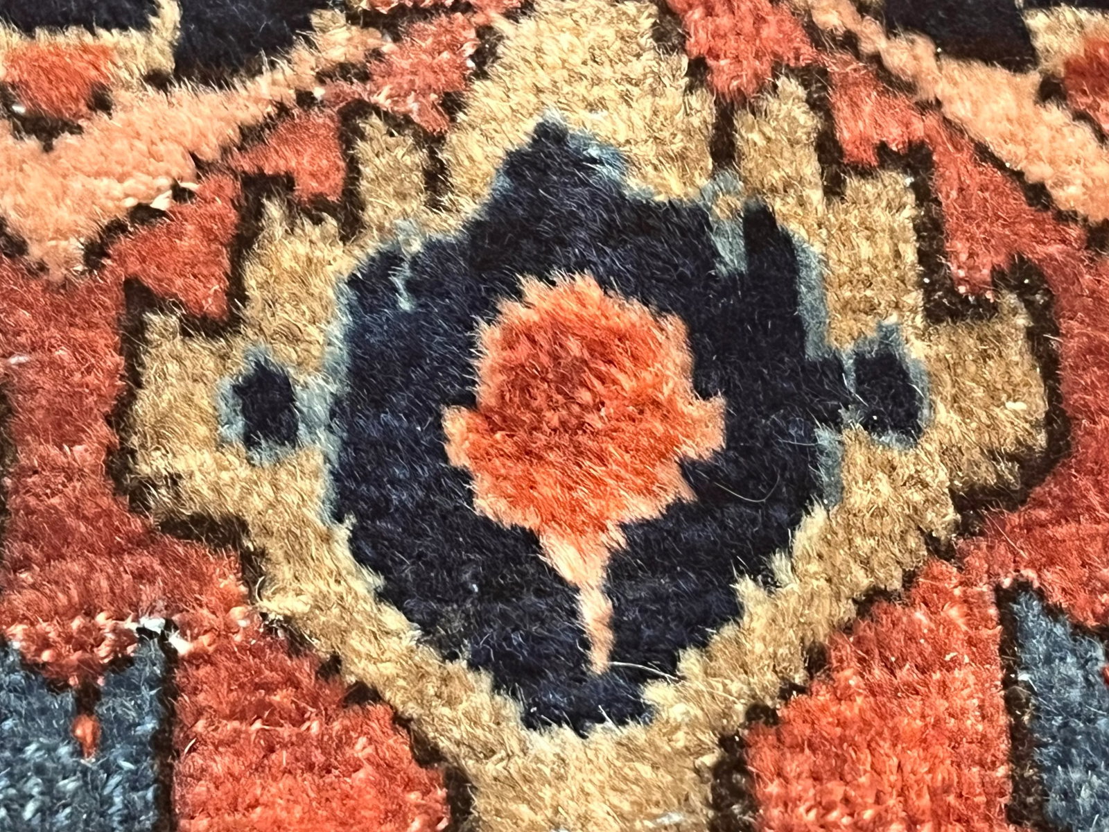Antique Persian Sarouk Rug 2'8" X 5'0" - 4