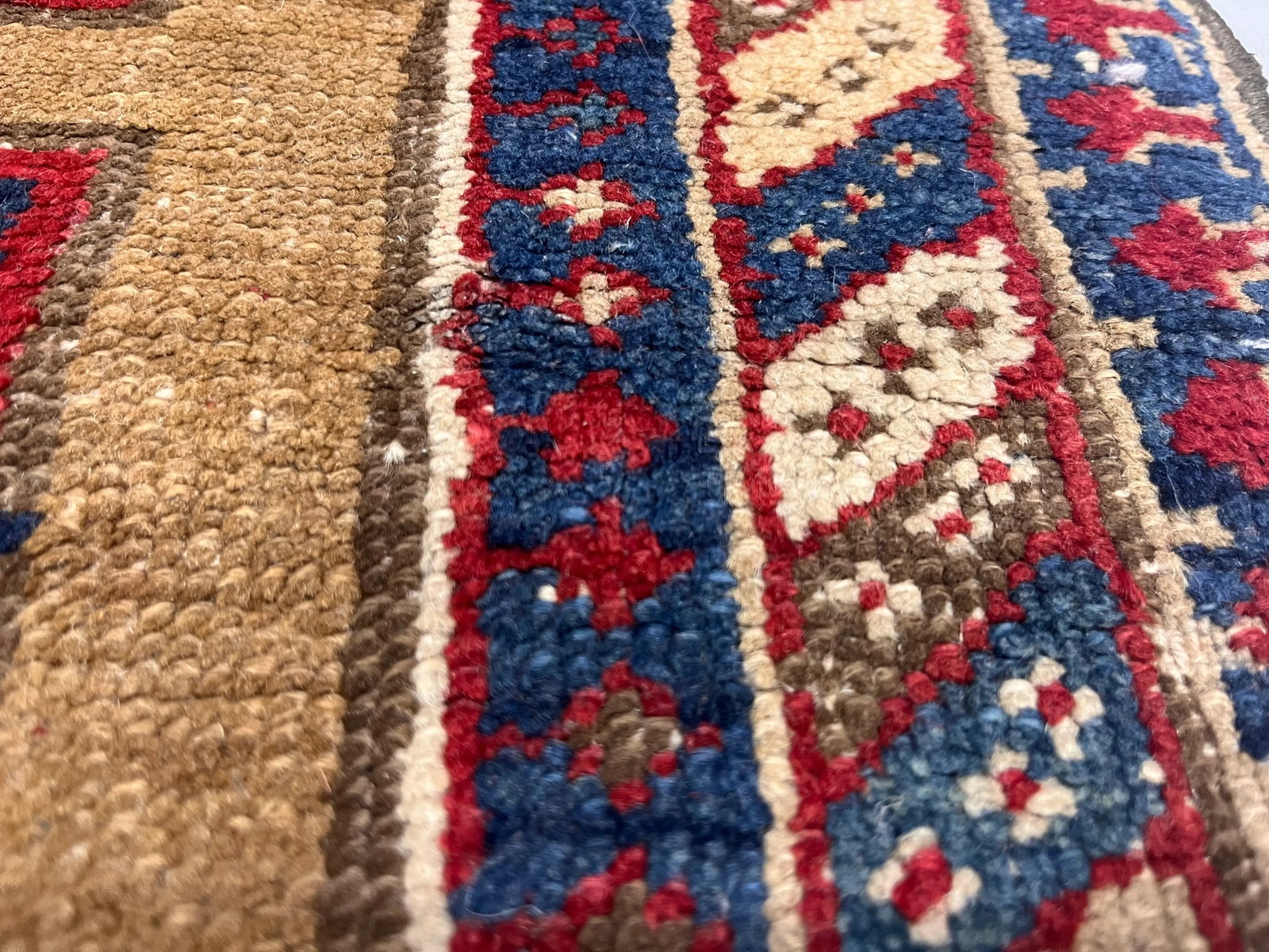 Fine Antique Kuba Rug 3'11" X 6'4" - 4