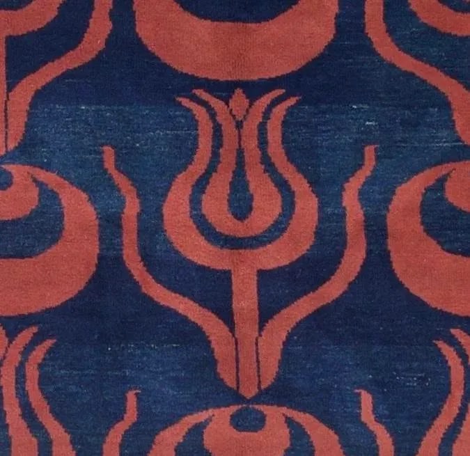 Fine Vintage Scandinavian Squarish Kilim Rug 5'2" X 5'6" - 2