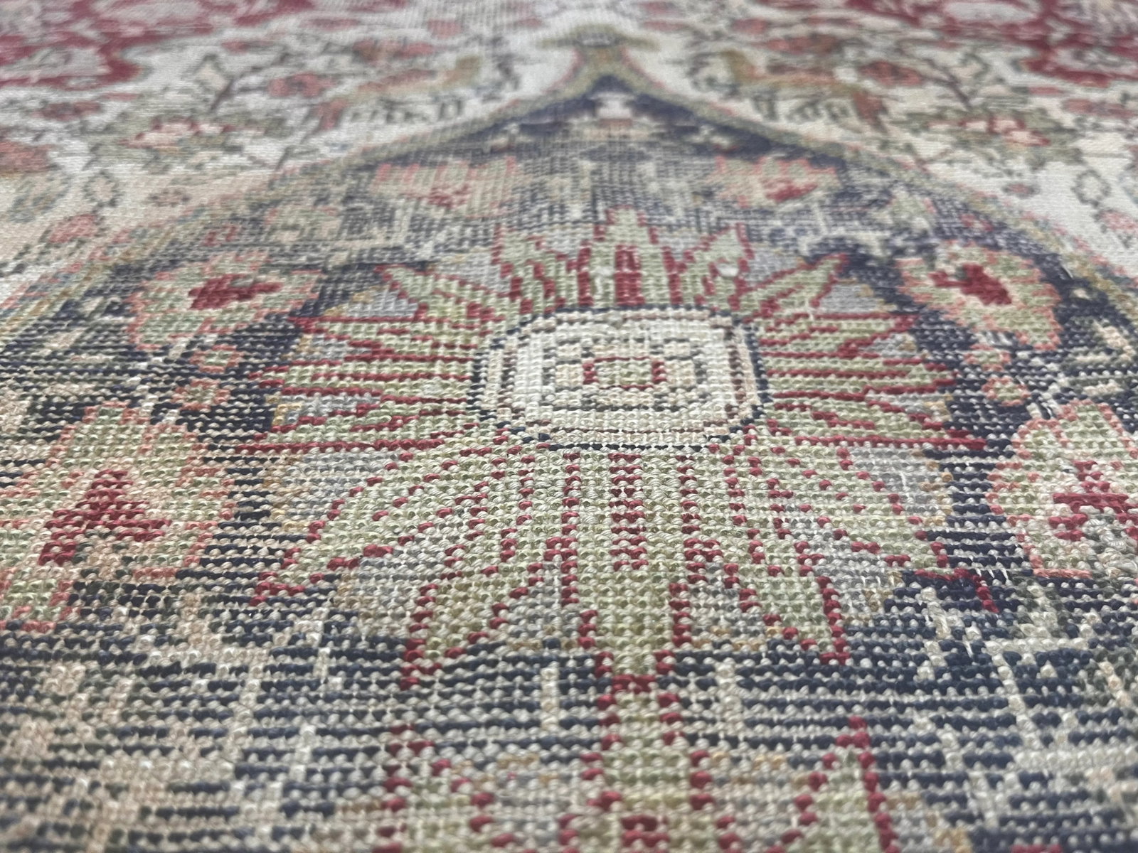Fine Antique Turkish Silk Kayseri Rug 4'0" X 5'11" - 10