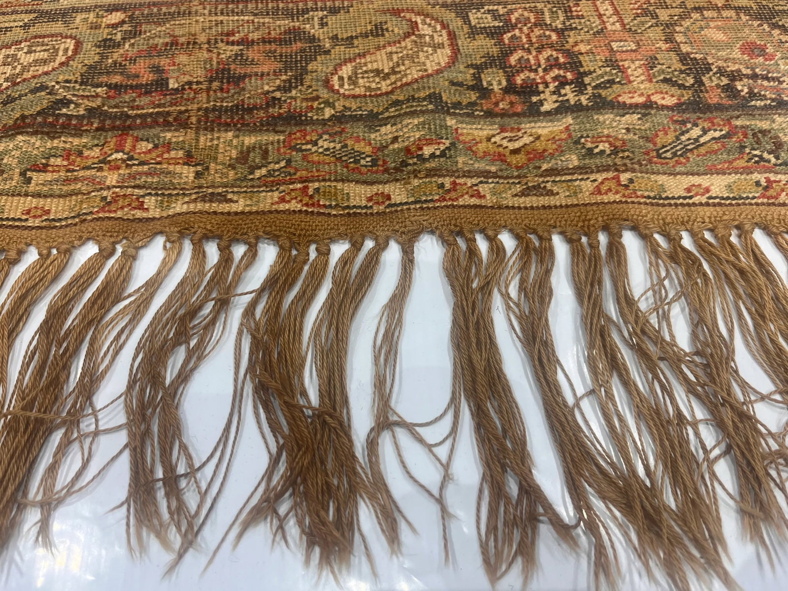 Fine Antique Turkish Silk Kayseri Rug 4'0" X 5'11" - 8