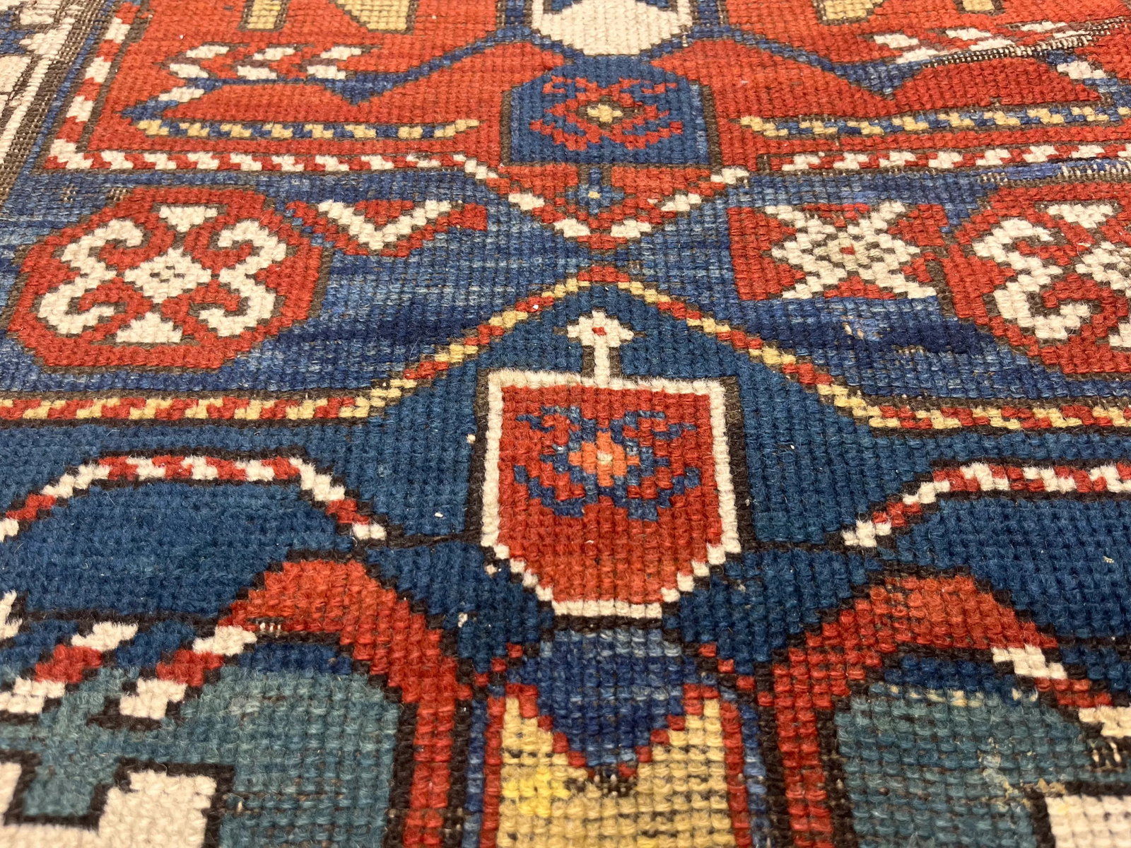 Antique Caucasian Kazak Rug 3'6" X 5'8" - 6
