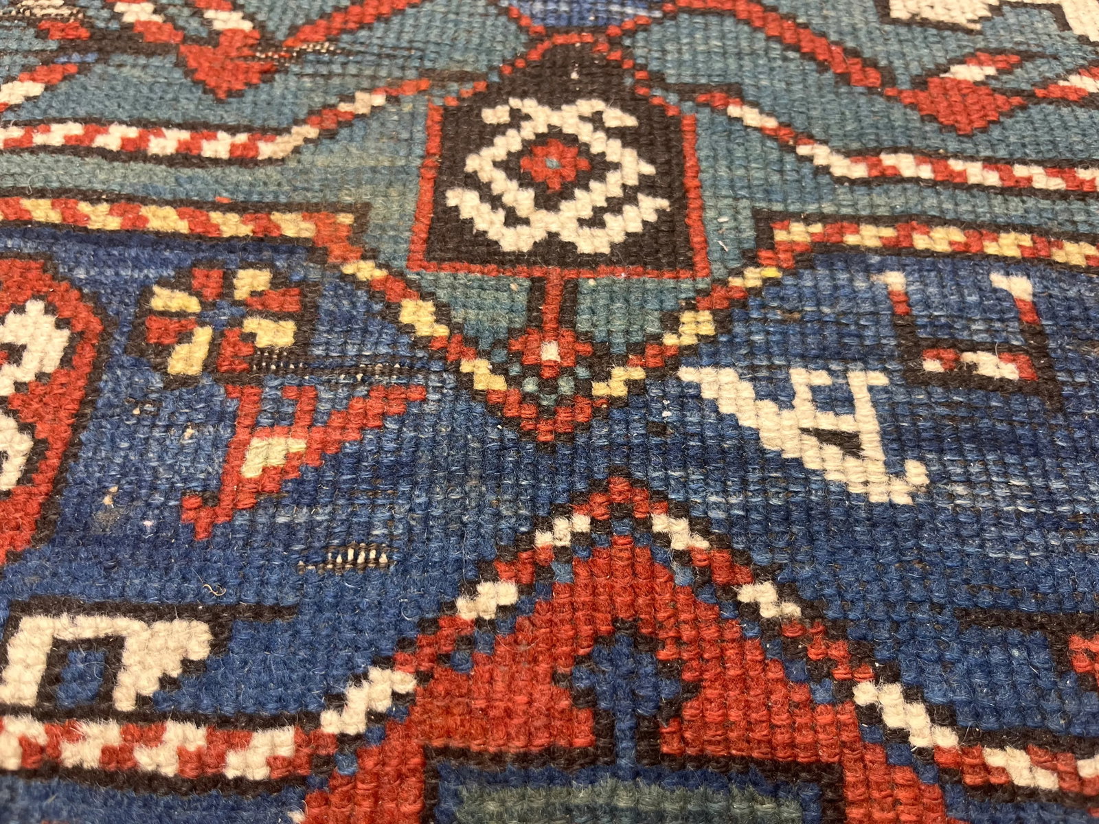 Antique Caucasian Kazak Rug 3'6" X 5'8" - 7