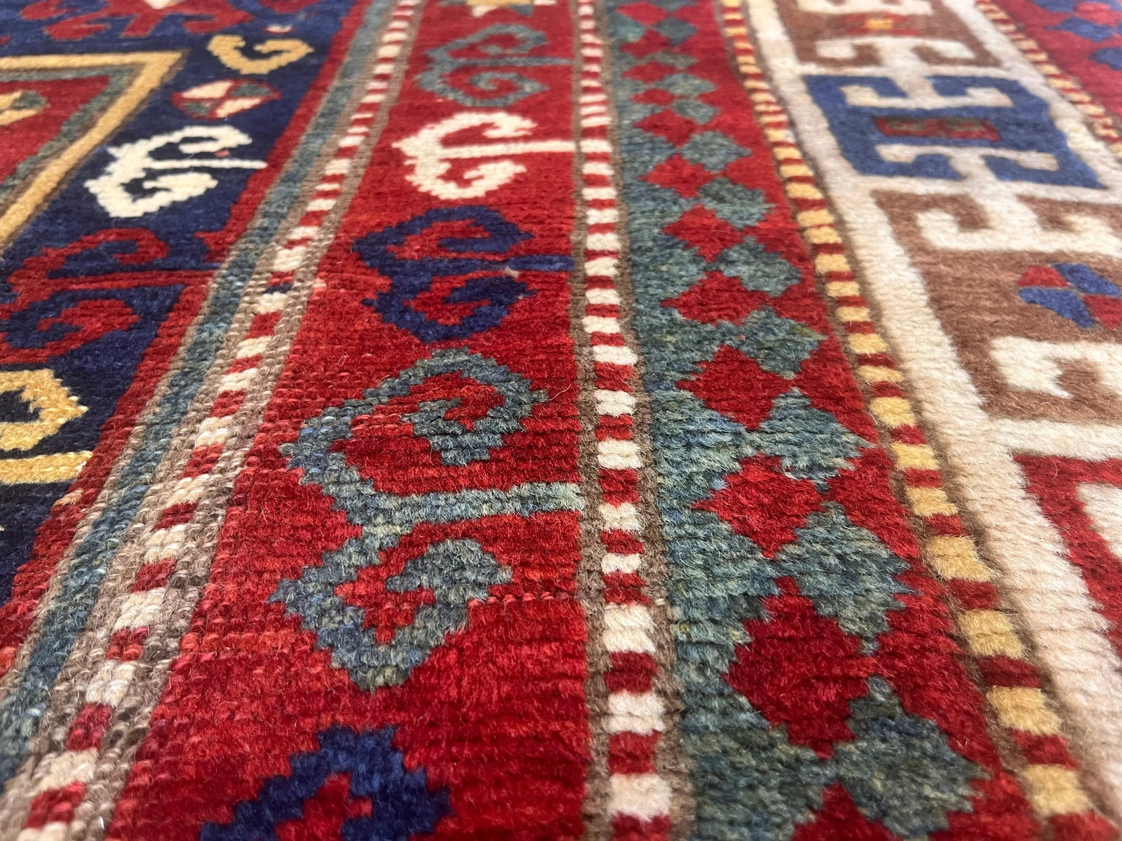 Antique Caucasian Kazak Rug 5'1" X 7'4" - 5