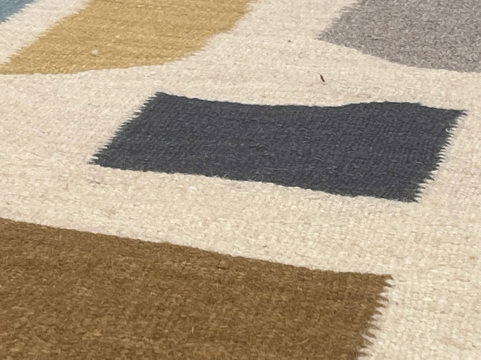 Vintage Scandinavian Kilim Rug 5'4" X 7'2" - 8