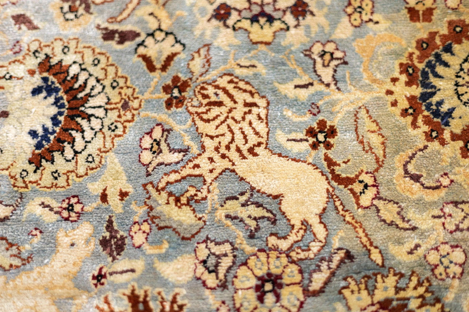 Antique Turkish Hereke Rug 6'10" X 10'0" - 7
