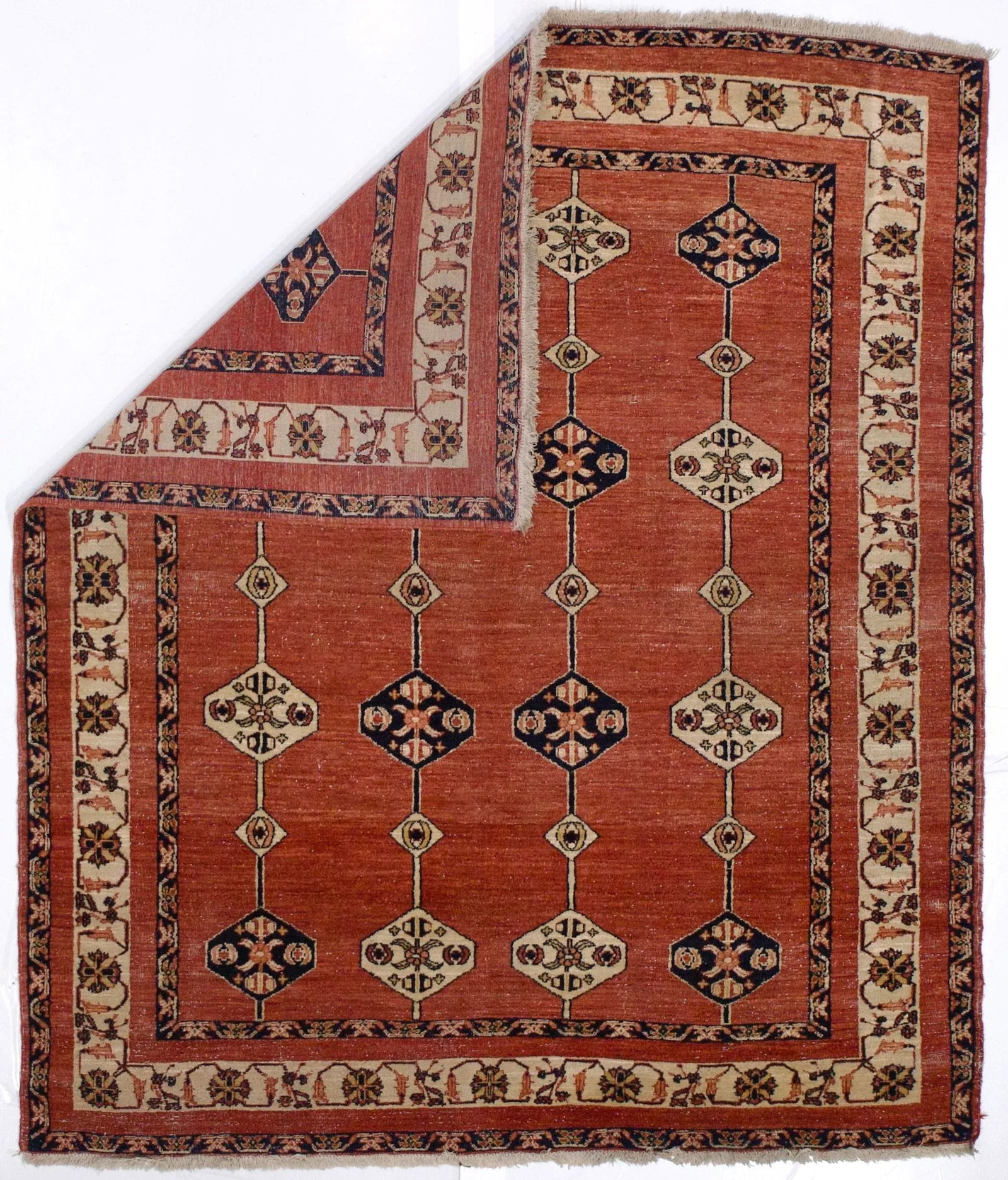 Fine Vintage Persian Gabbeh Rug 6'0" X 7'0" - 2