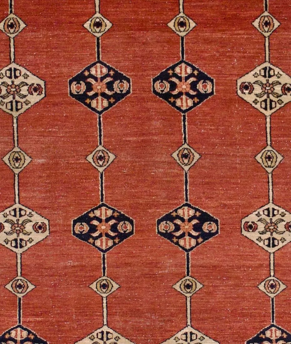 Fine Vintage Persian Gabbeh Rug 6'0" X 7'0" - 3