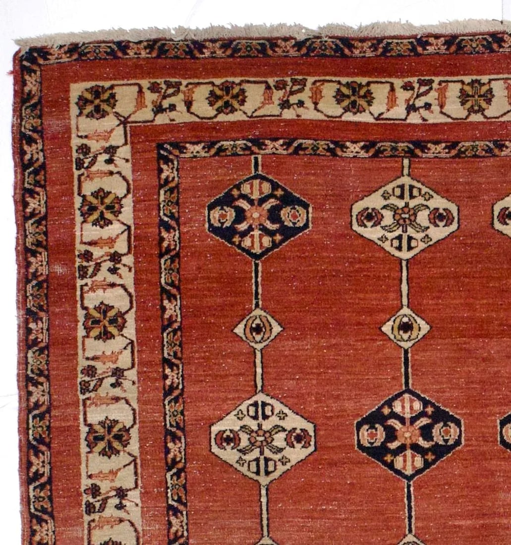 Fine Vintage Persian Gabbeh Rug 6'0" X 7'0" - 5