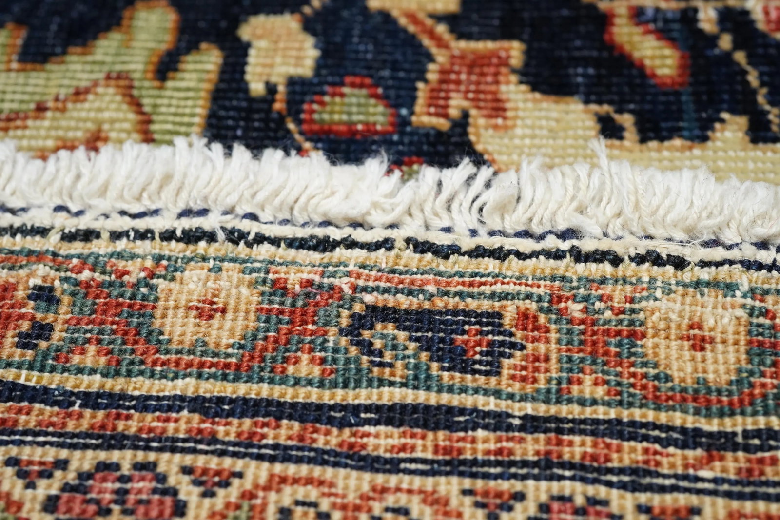 Antique Persian Farahan Sarouk Rug 9'0" X 12'3" - 4