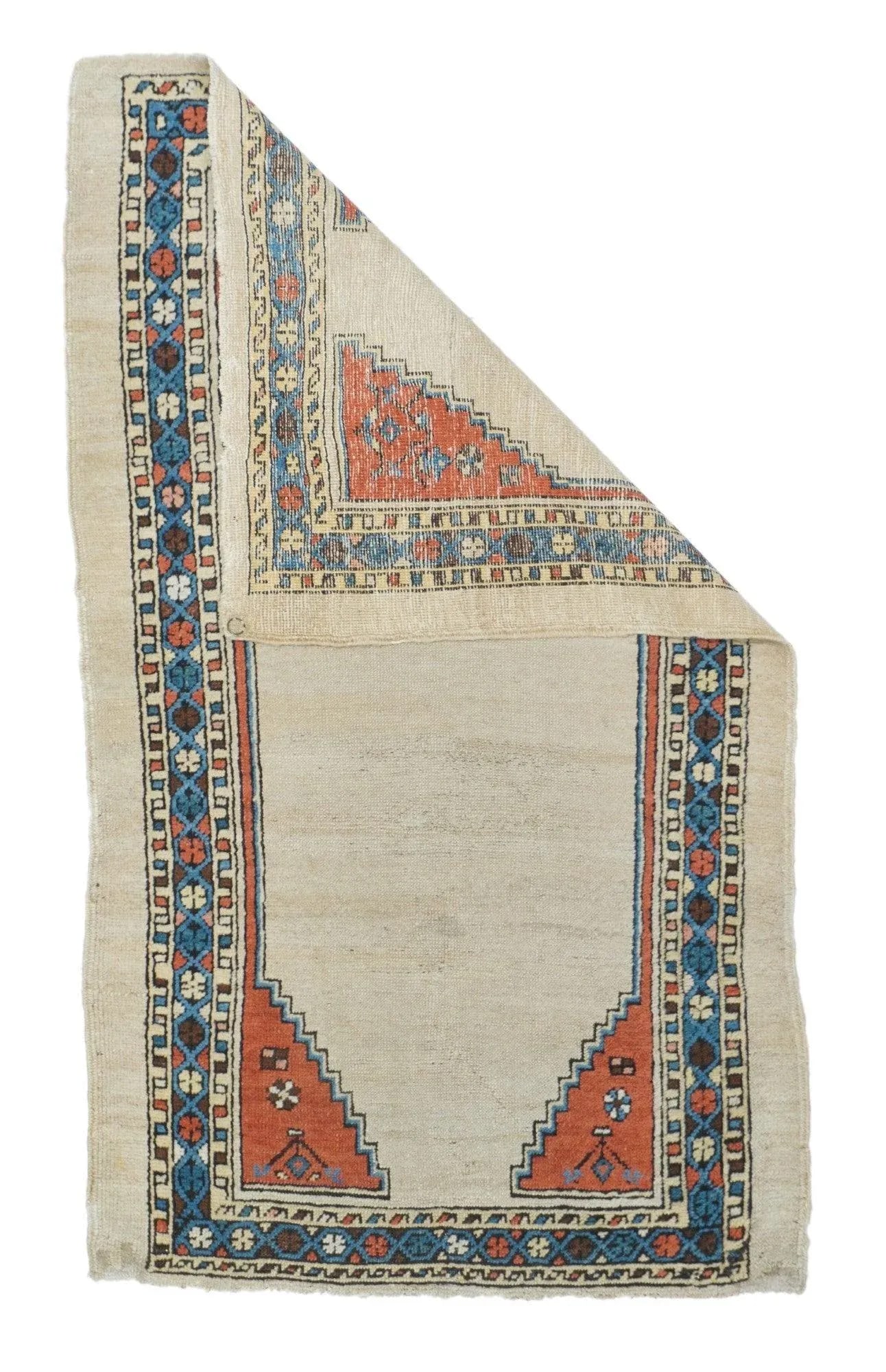 Antique Bakshayesh Rug 2'6'' X 4'3'' - 3