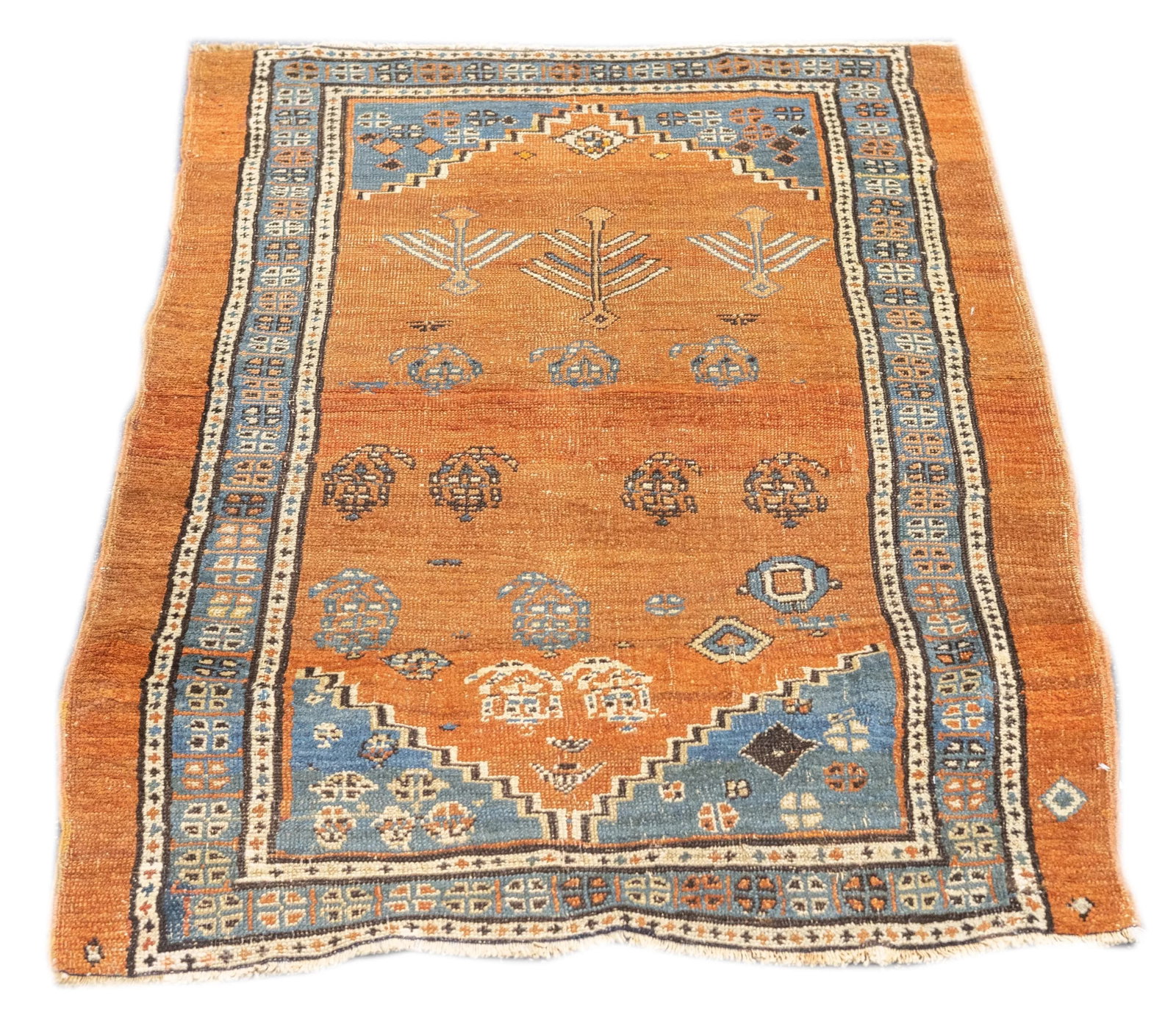 Antique Persian Bakhshayesh Rug 3'0" X 4'5'' - 4