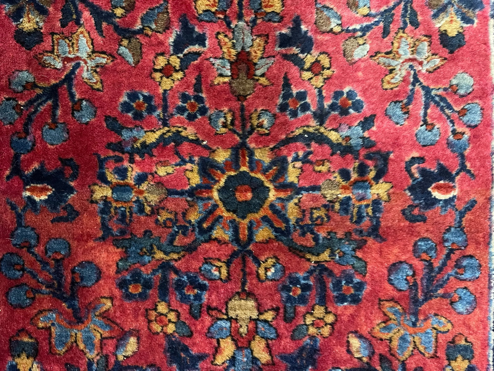 Antique Mohajeran Sarouk Rug 2'0" X 4'9" - 6